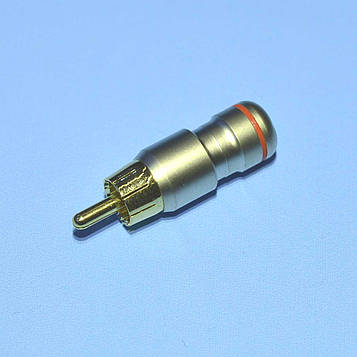 Штекер RCA п/кабель метал HQ HD-287 WTY0063