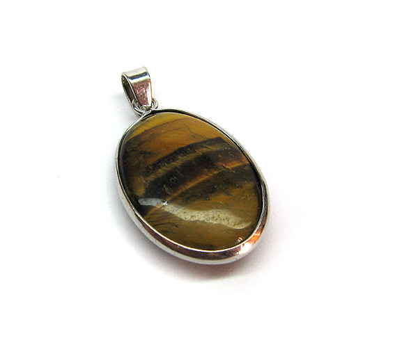 Кулон із натурального тигрового ока, фото 1
