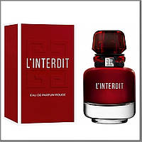 Given y L'Interdit Rouge парфюмированная вода 80 ml. (Живанши Л'Интердит Роуж)