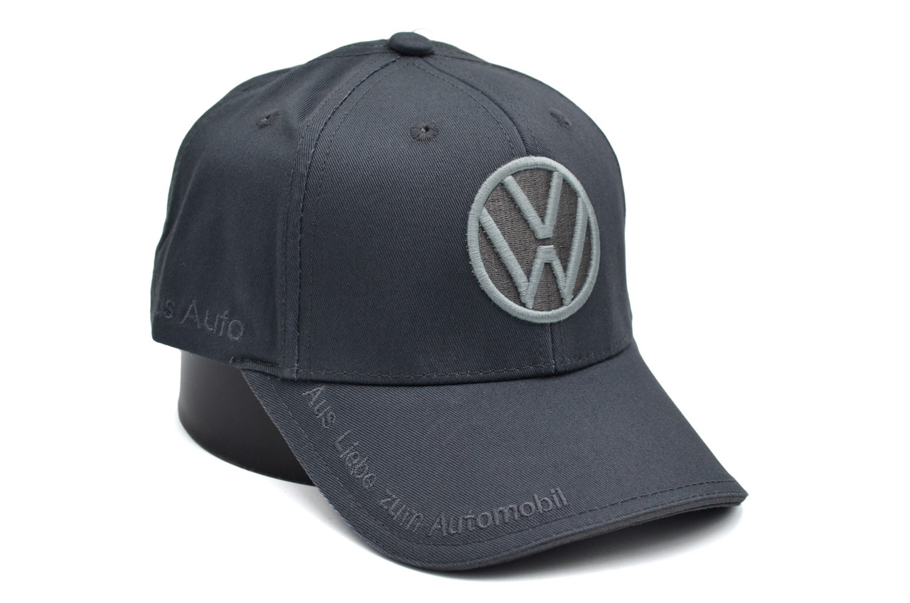 Кепка Sport Line з автомобільним логотипом Volkswagen 56-59 см сіра (S 019-650)