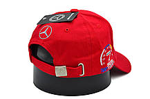 Кепка Sport Line з автомобільним логотипом Mercedes-Benz червона (S 0919-651), фото 5