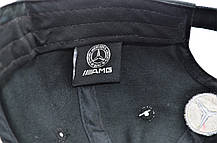 Кепка Sport Line з автомобільним логотипом Mercedes-Benz чорна (S 0919-653), фото 6