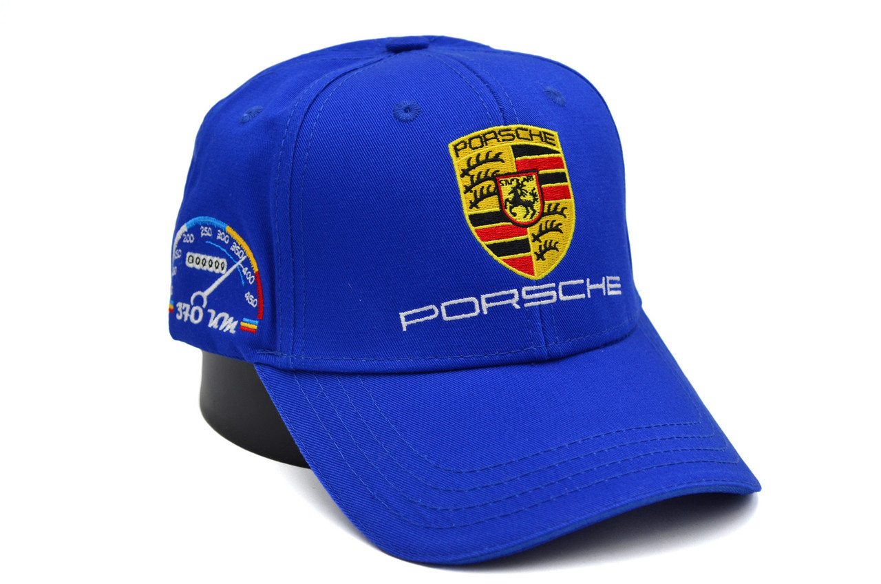 Кепка Sport Line з автомобільним логотипом Porsche синя (S 0919-660)