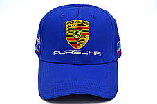 Кепка Sport Line з автомобільним логотипом Porsche синя (S 0919-660), фото 3