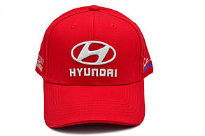 Кепка Sport Line з автомобільним логотипом Hyundai 56-59 см червона (S 0919-662), фото 4