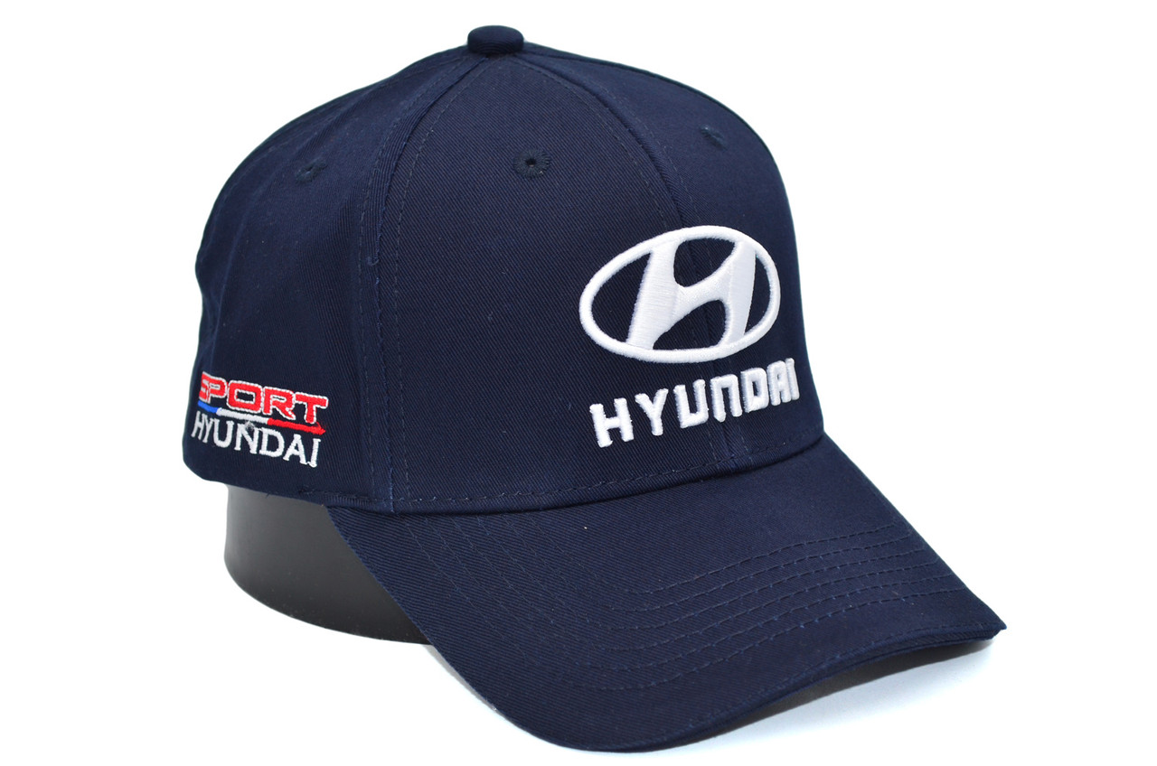 Кепка Sport Line з автомобільним логотипом Hyundai темно-синя (S 0919-663)