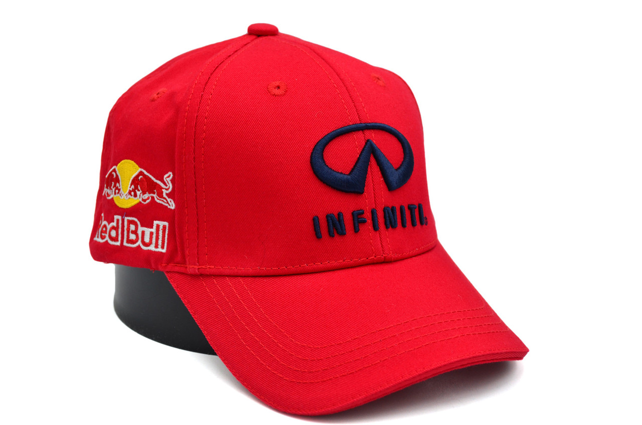 Кепка Sport Line з автомобільним логотипом Infiniti червона (S 0919-669)