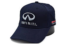 Кепка Sport Line з автомобільним логотипом Infiniti темно-синя (S 0919-670), фото 4