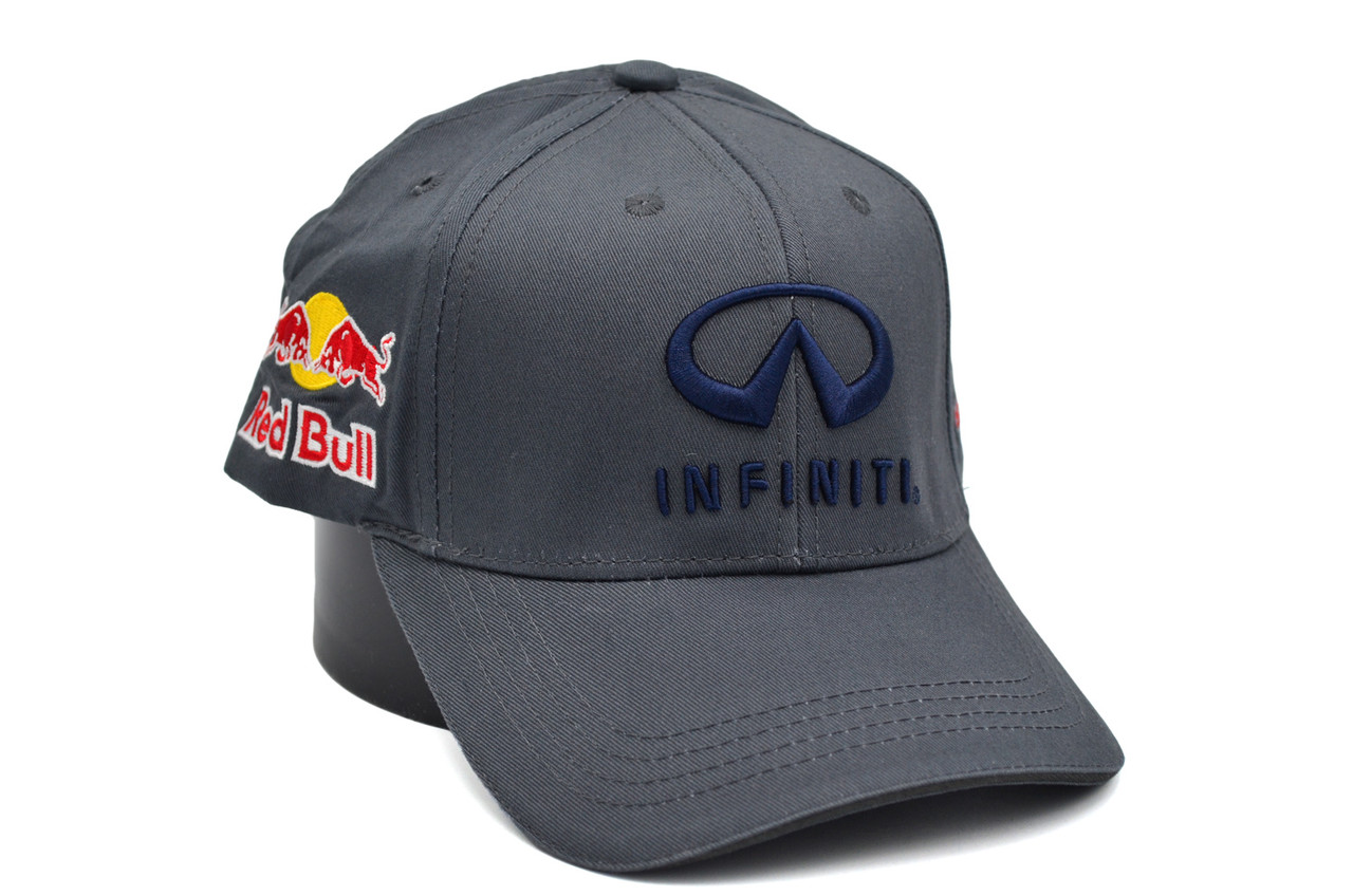 Кепка Sport Line з автомобільним логотипом Infiniti сіра (S 0919-674)