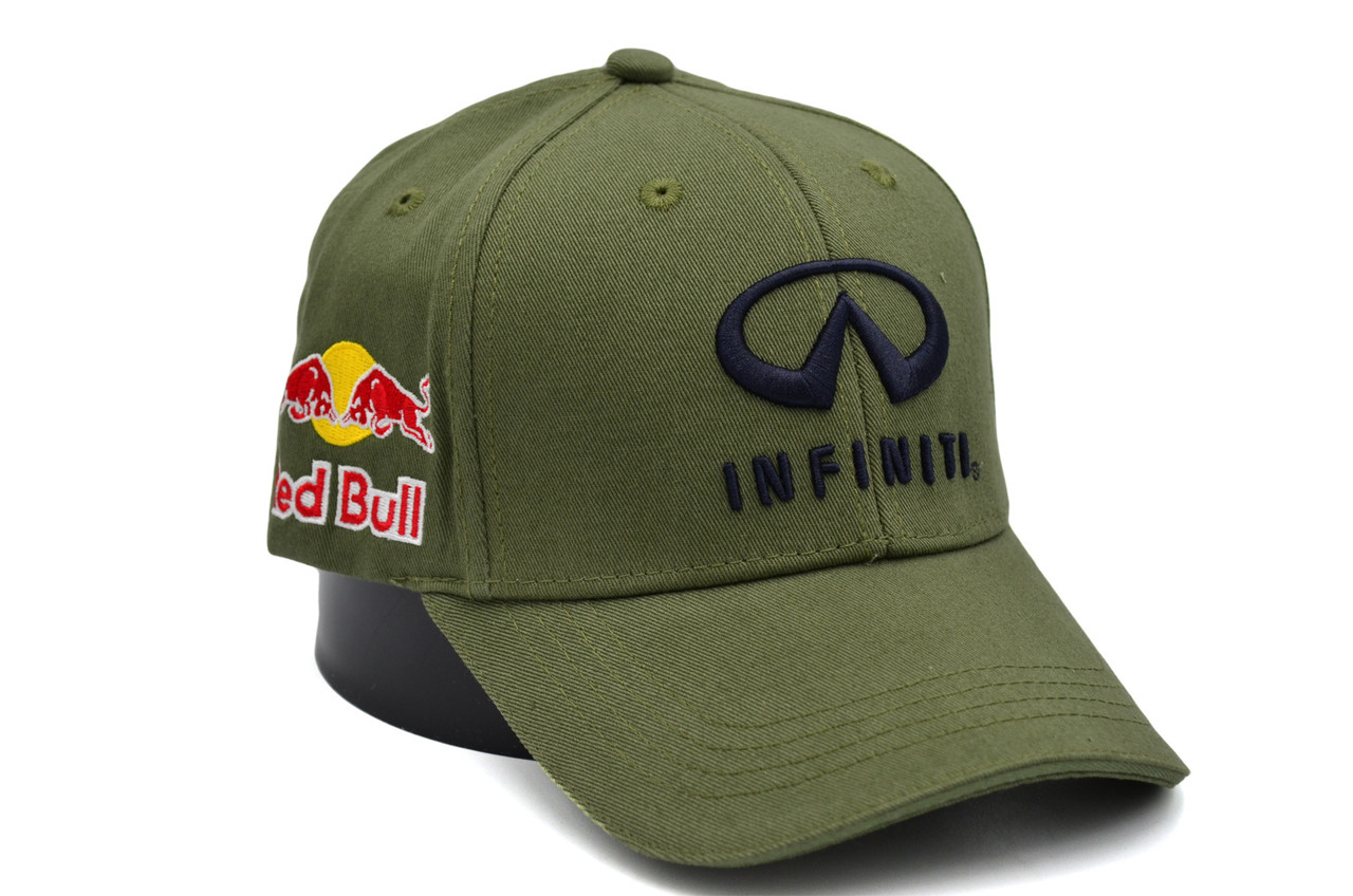 Кепка Sport Line з автомобільним логотипом Infiniti 56-59 см хаки (S 019-675)