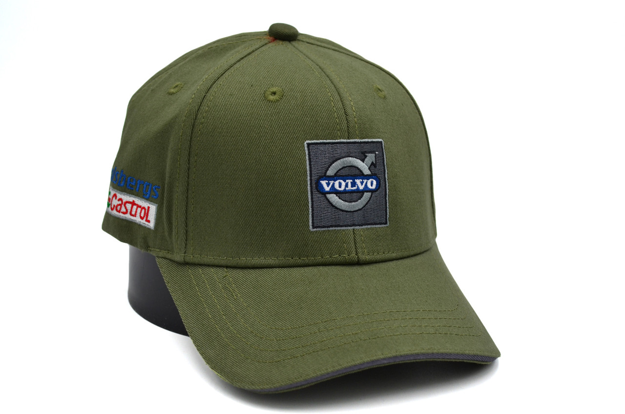 Кепка Sport Line з автомобільним логотипом Volvo хакі (S 0919-682)