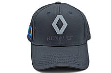 Кепка Sport Line з автомобільним логотипом Renault сіра (S 0919-688), фото 3