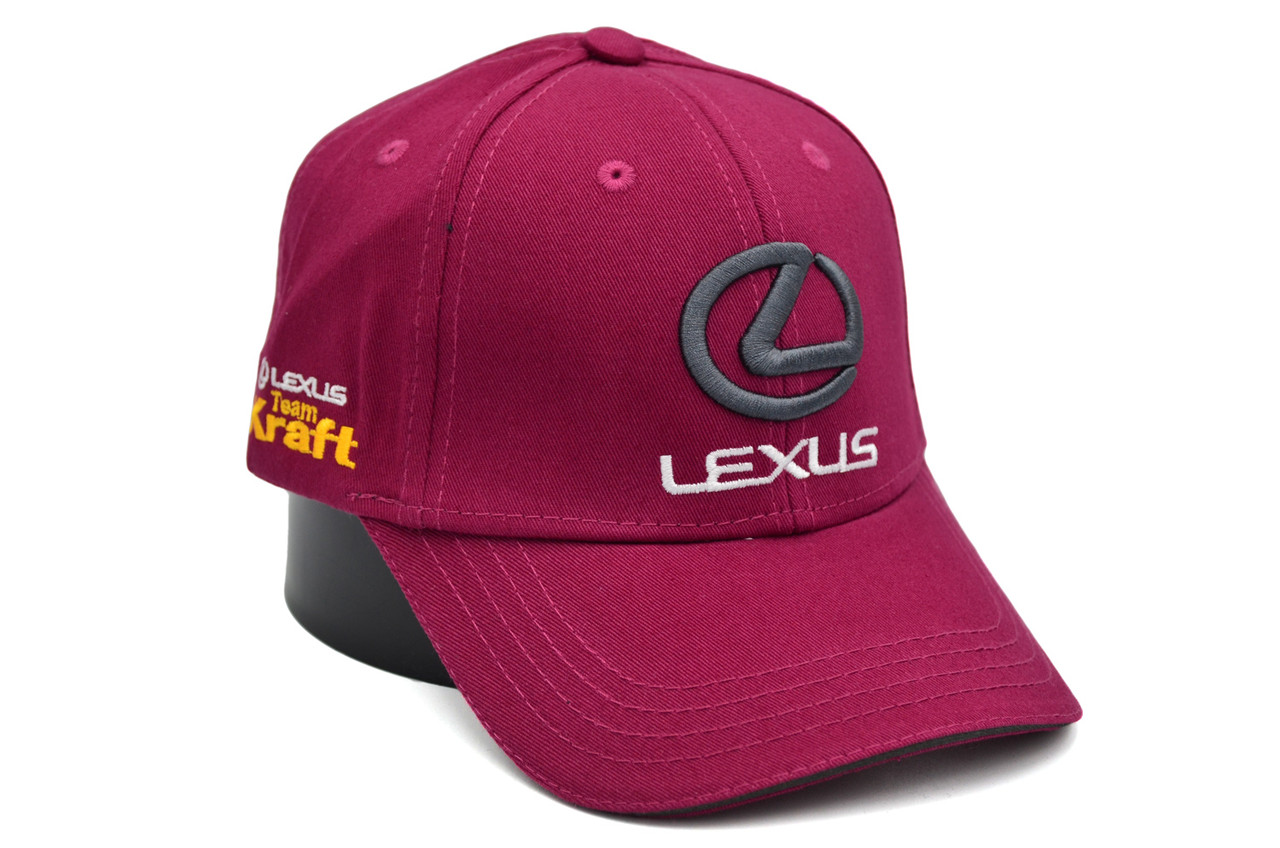 Кепка Sport Line з автомобільним логотипом Lexus 56-59 см бордова (S 0919-695)
