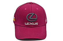 Кепка Sport Line з автомобільним логотипом Lexus 56-59 см бордова (S 0919-695), фото 5