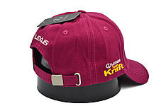 Кепка Sport Line з автомобільним логотипом Lexus 56-59 см бордова (S 0919-695), фото 2