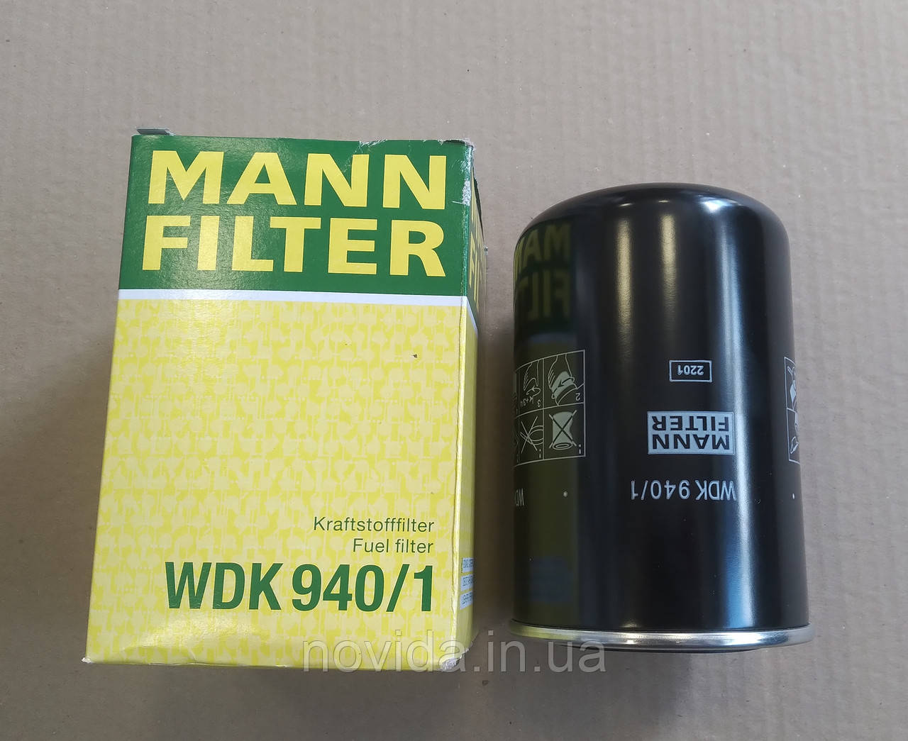 Фільтр паливний ЯМЗ Євро-4. (CS 0162 M) (536-1117075), (KF-ФТ.01.0003)