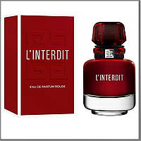 Given y L'Interdit Rouge парфюмированная вода 80 ml. (Живанши Л'Интердит Роуж)