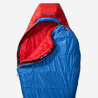 Спальный мешок с капюшоном (спальник) Eddie Bauer Igniter 20° Synthetic Sleeping Bag Синий с красным