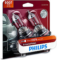 Галогенные лампы для фар PHILIPS 9007XV (HB5) X-treme Vision Up to 100% More Light