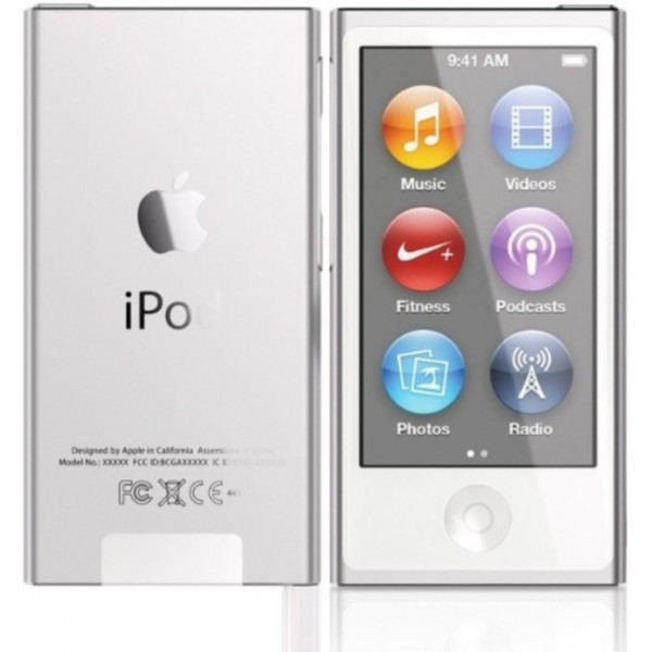 Apple iPod nano(モデル A1446) ホワイト Mp3 плеер Apple iPod nano 7th Generation (A1446) 16 Gb Серебристый
