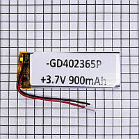 Литий полимерный аккумулятор 042365 900mah