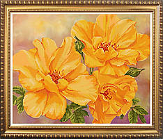 Схема для вишивки бісером Сонячні квіти ФК-004 (габардин)