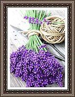 Схема для вишивки бісером Лавандовий букет ФК-011 (габардин)