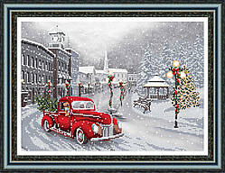 Схема для вишивки бісером Напередодні Різдва ФП-003 (габардин)