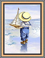 Набір для вишивки бісером Юний капітан СРЛ-001, Preciosa