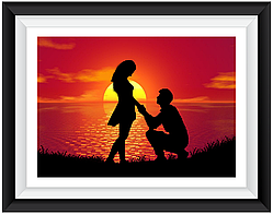 Набір для вишивки бісером Освідчення СРЛ-004, Preciosa