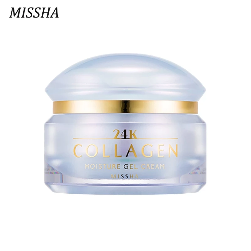 Missha 24K Collagen Moisture Gel Cream Зволожувальний крем-гель для обличчя з колагеном 50 ml