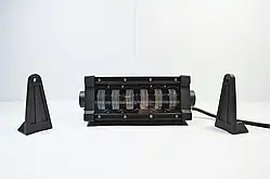 СВІТОДИОДНА БАЛКА ЛЕД 100ВТ 6ДИОД (21СМ) ЧІТКА СВІТОТЕНЕВА ГРАНІЦЯ БЛИЖЕНЬ+ ДАЛЬНІЙ СВЕТ (CREE)