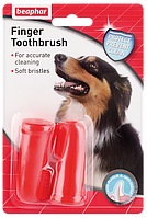 Уход за полостью рта Beaphar Toothbrush для кошек и собак Зубна щітка на палець (FINGER TOOTHBRUSH)