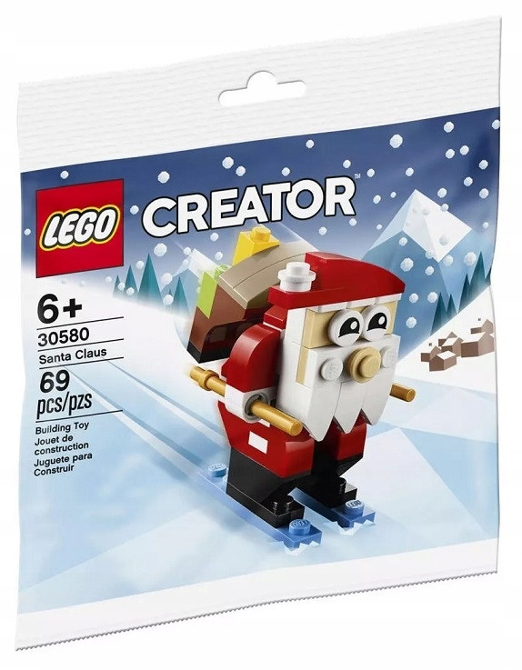 Lego Creator Санта на лижах 30580
