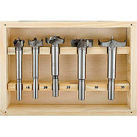 Набір фрез Форстнера 5 шт Intertool HT-0074