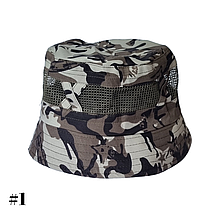 Камуфляжна панама з сіткою для дорослих, фото 2