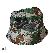 Камуфляжна панама з сіткою для дорослих, фото 3