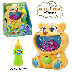 Генератор мильних бульбашок Bubble Fun DHOBB10470B "Котик "