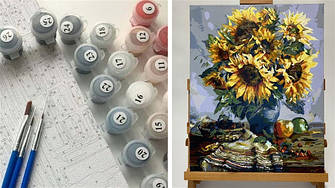 Картини за номерами й Алмазні мозаїки