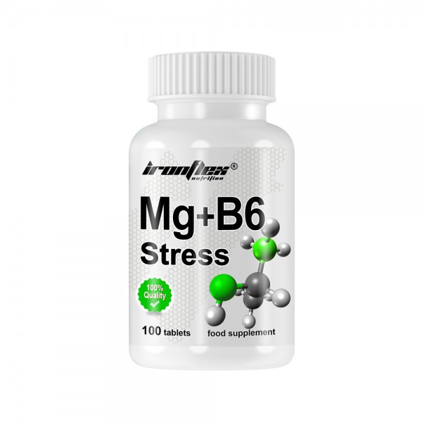 Мінеральний комплекс IronFlex Mg + B6 Stress 100 таблеток