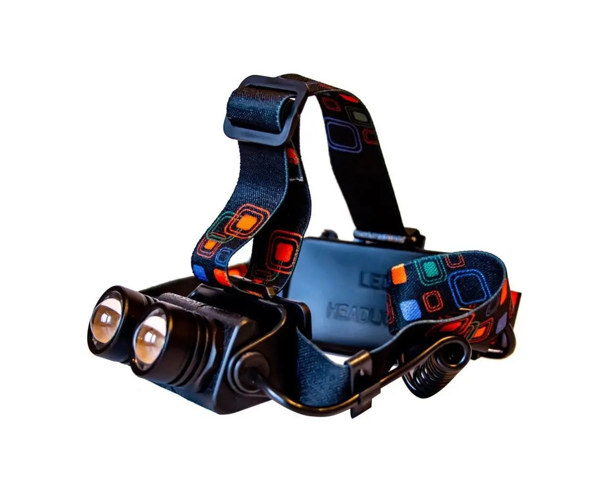 Ліхтар налобний Head Lamp P-1007-T6 2 режими Bright Light. Туристичний ліхтар