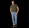 Джинси чоловічі Wrangler 0936ATW Slim Fit Antique Blue, фото 10