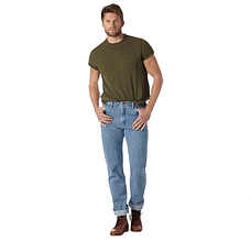 Джинси чоловічі Wrangler 0936ATW Slim Fit Antique Blue