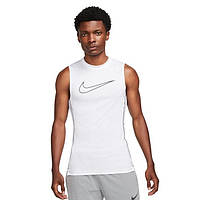 Майка компресионная мужская Nike Pro Dri-Fit полиэстер белая (DD1988-100)