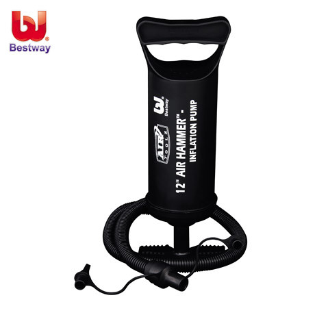Ручний насос Bestway 68612 Air Hammer 30 см + 2 насадки 000316 найкраща ціна