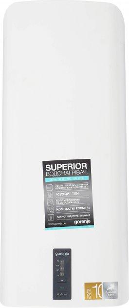 80 л. Бойлер Gorenje OGBS 80 SMV9 (сухий тен)