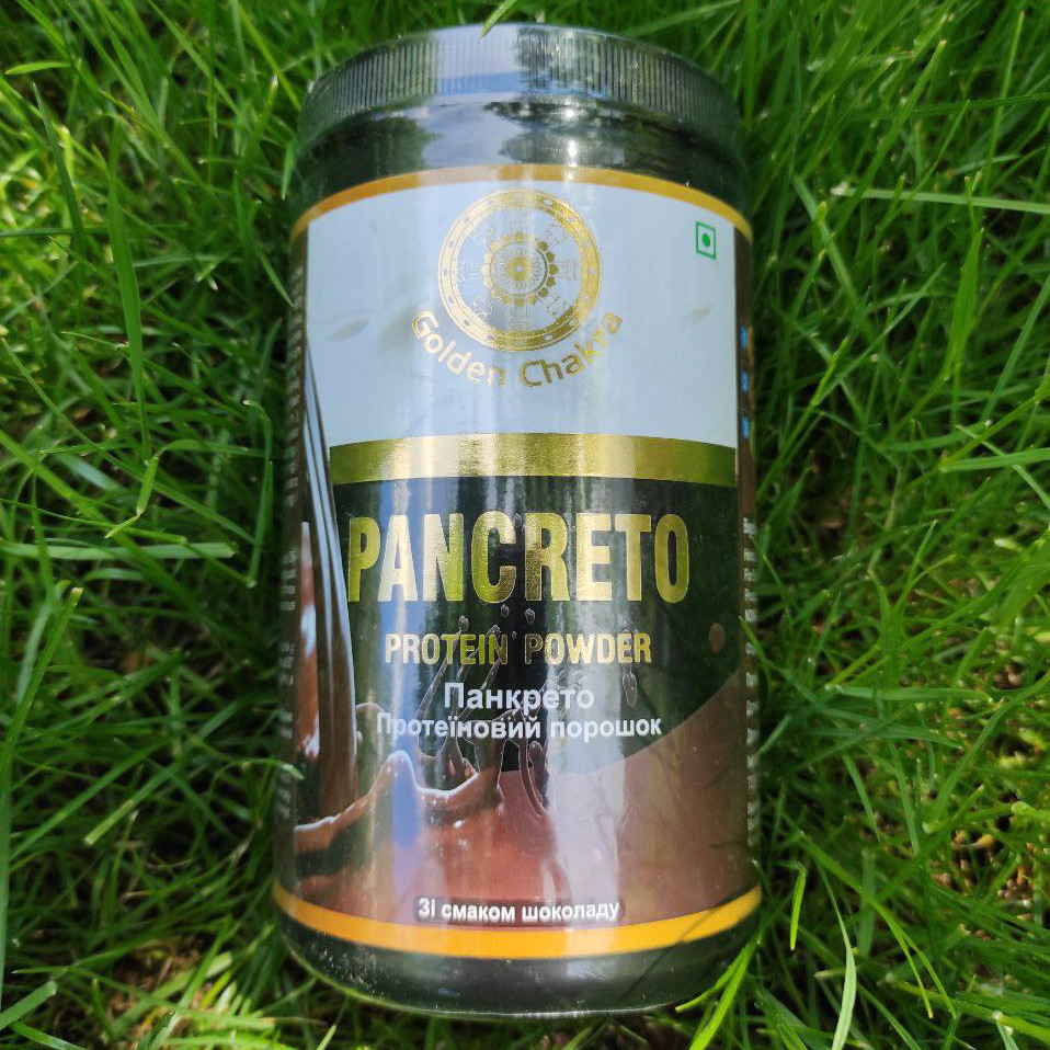Протеїновий порошок Панкрет шоколадний (Pancreto protein powder) 500 грамів, фото 1