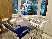 Стоматологическая установка Joinchamp ZC-S400 (Azimut 400 B) нижняя подача инструментов Синій Колір.