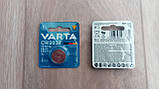 Батарейка літієва VARTA Lithium CR2032 3V 1pc BLISTER CARD, фото 2