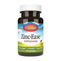 Zinc-Ease Carlson Labs, 42 жевательные таблетки (срок годности 04.2024)